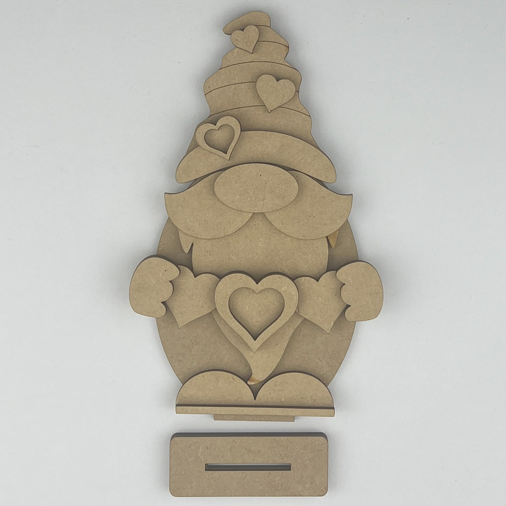 DIY Valentine Gnome Unfinished