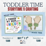 Toddler Time May 1st & 3rd 10:00 AM